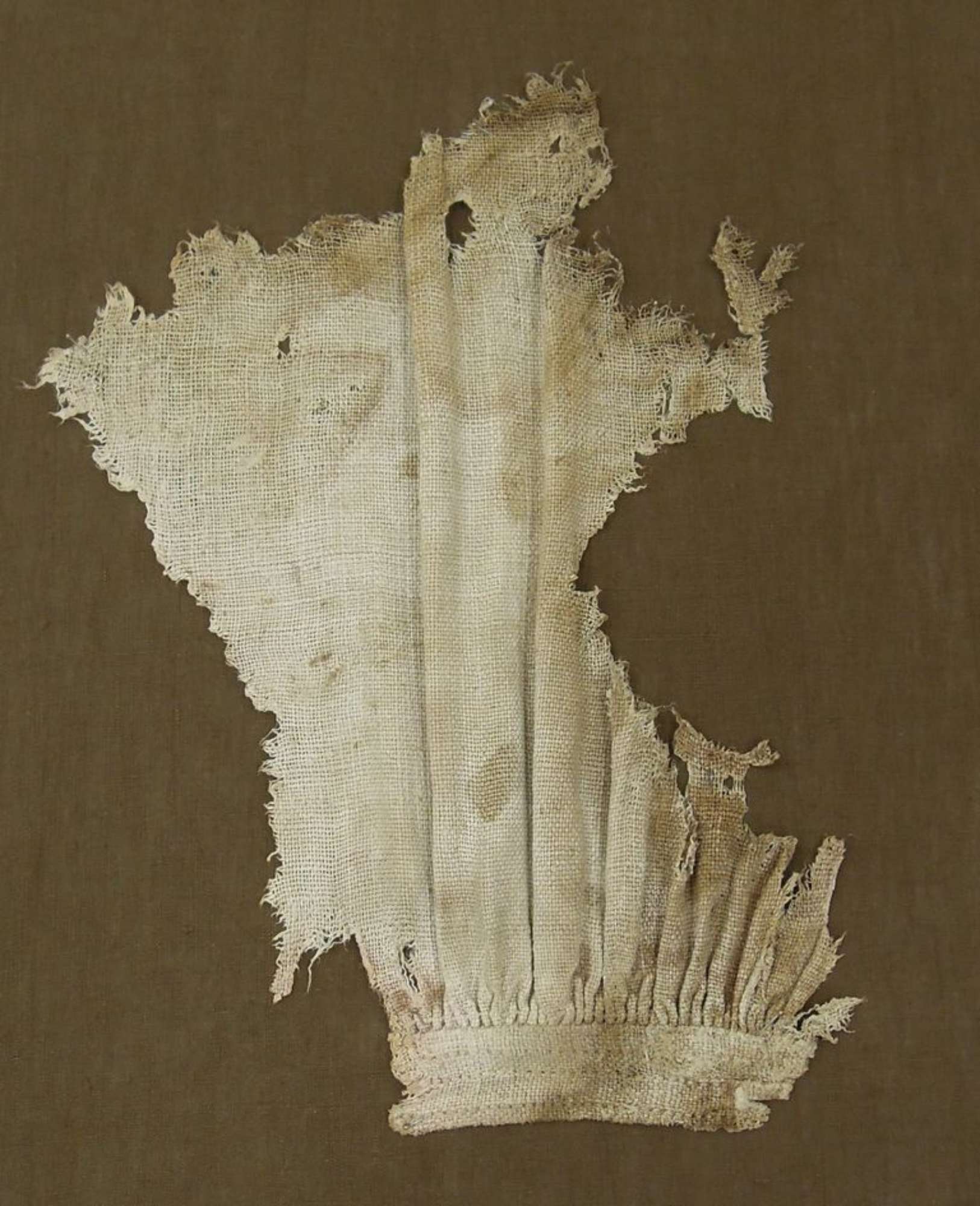 polsino dopo il restauro